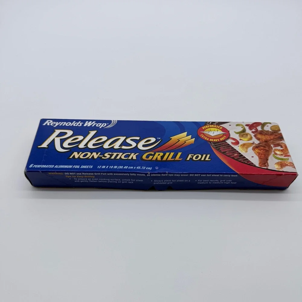 Reynolds Wrap Release Non-Stick Grill Foil‎ 30 Sq Ft Aluminum Foil New